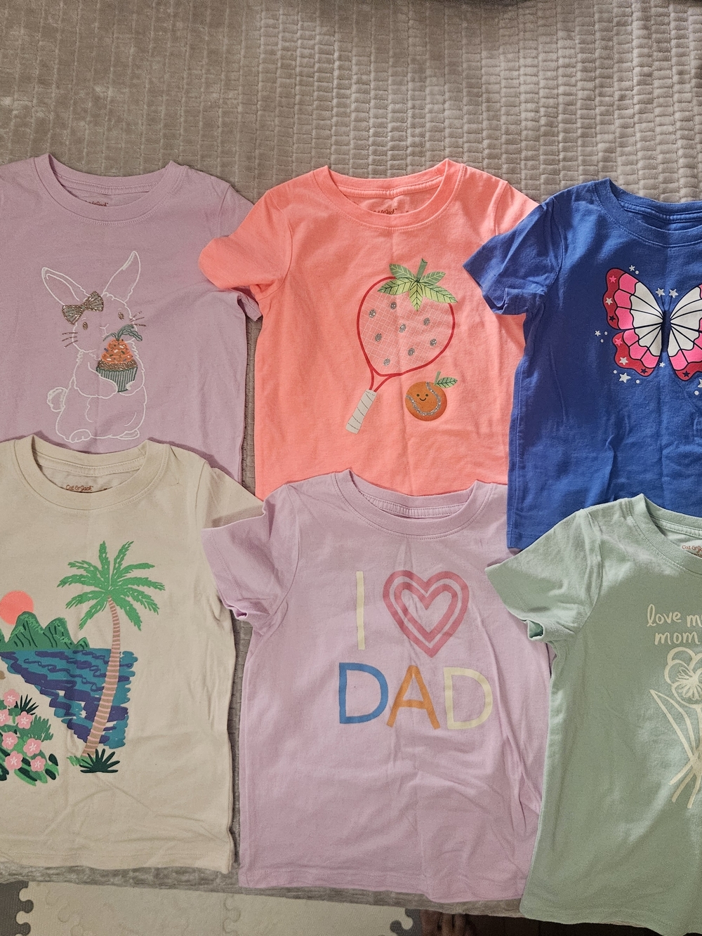 Cat And Jack Short-Sleeve Tee Bundle
